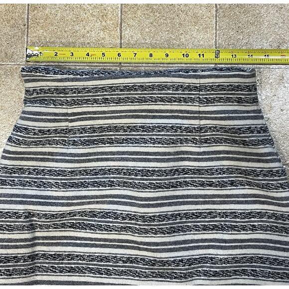 Pendleton Multi-Colored Striped 100% Virgin Wool Skirt Made In USA Womens Sz XL - Picture 2 of 11